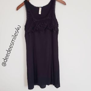 EUC Shoreline Sleeveless Black Dress , Size S/M